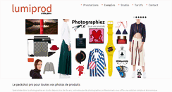 Desktop Screenshot of lumiprod.com